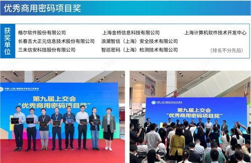 上交会 以 数 赋新,以 智 提质 打造密码高质量发展新动能